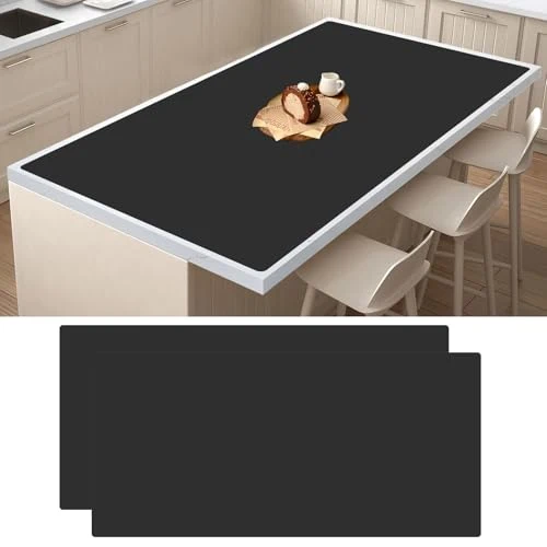 Fashionable 2Pack Large Silicone Mats for Kitchen Counter 2 Count Versatile