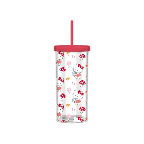Minimalist Sanrio Hello Kitty Mushroom Relaxed
