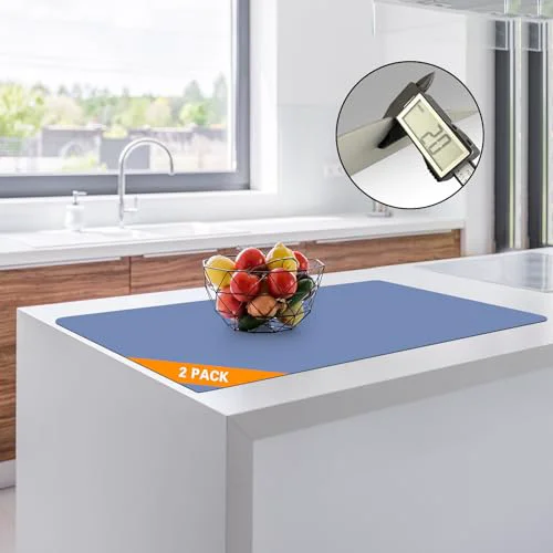 Minimalist 2 Pack Silicone Mats 2 Count First-Class