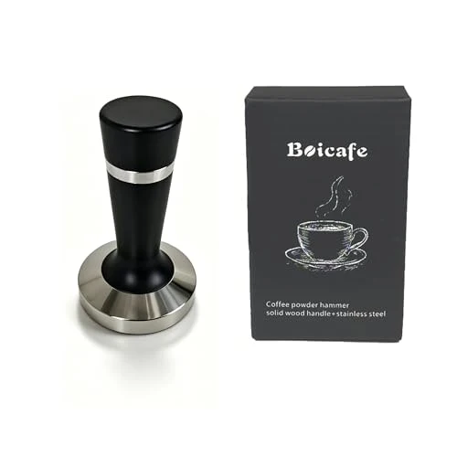 Recyclable Coffee 51mm Tamper Espresso Hand Tamper 304 Stainless Steel Espresso Coffee Tamper Enhanced