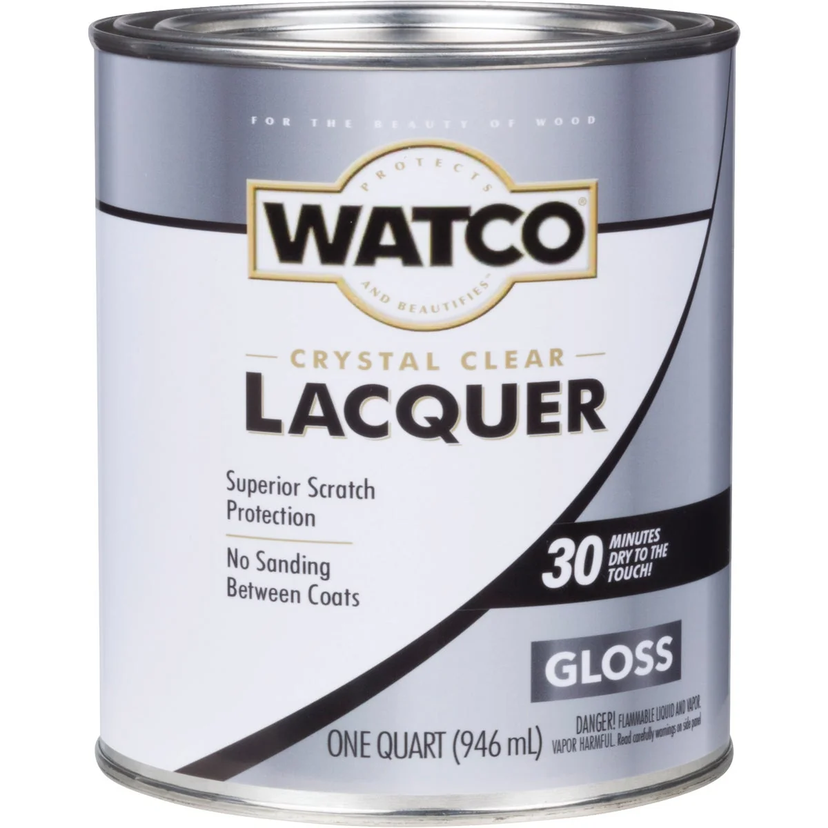 Luxury Watco Clear Gloss Quart 87 Sq. Ft. Qt. Lacquer Fine Crafted