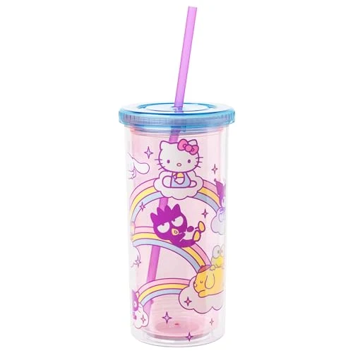 Effective Hello Kitty FRIENDS Rainbows Clouds Smooth