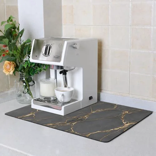 Detailed Coffee Bar Mat for Coffee Station Specialty