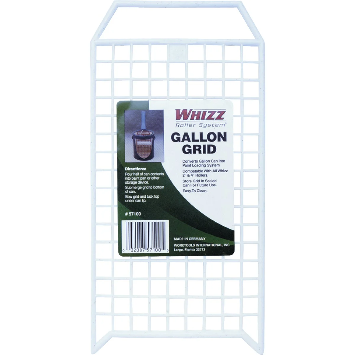 Modern Whizz Roller System Gallon Poly Paint Roller Grid Crafted
