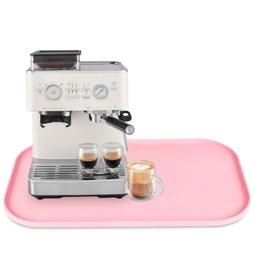 Proven Silicone Coffee Maker Mat with Lip for Countertops Genuine