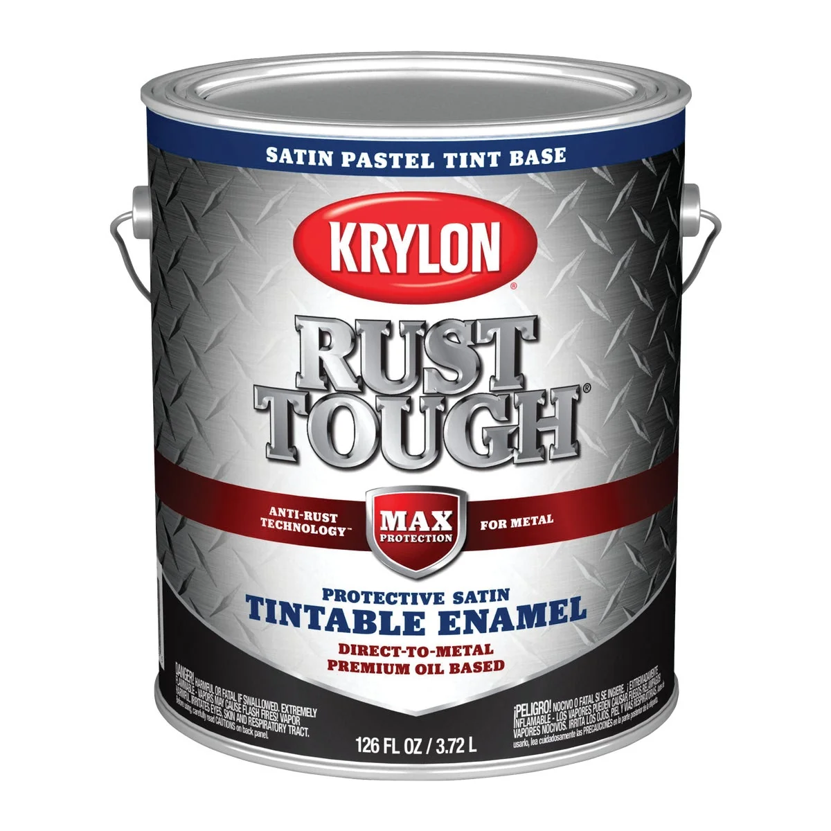 Verified Valspar Anti-Rust Oil-Based Satin Armor Rust Control Enamel Pastel Base 1 Gal. Premium