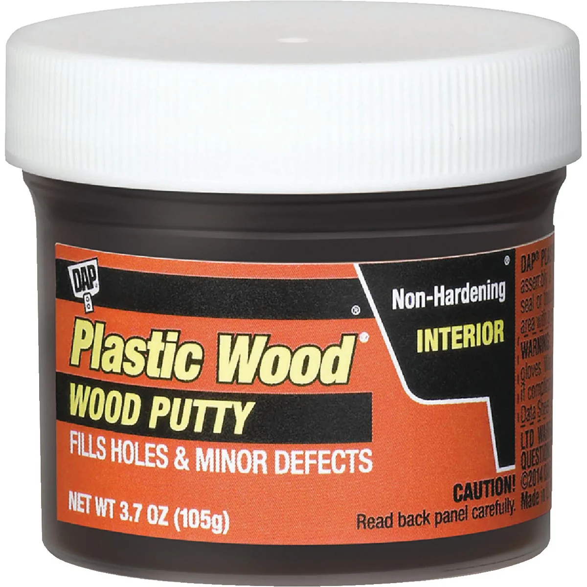 Soft DAP Plastic Wood 3.7 Oz. Ebony Wood Putty Innovative