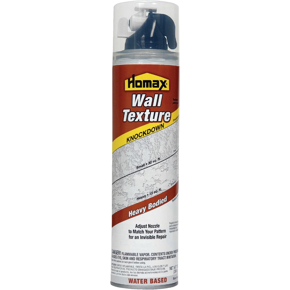 Classic Homax Knockdown White 10 Oz. Spray Texture Verified