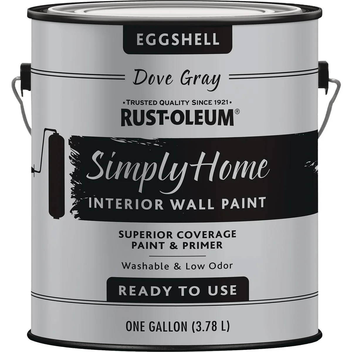 Artisan Simply Home Eggshell Dove Gray Interior Wall Paint Gallon Trusted