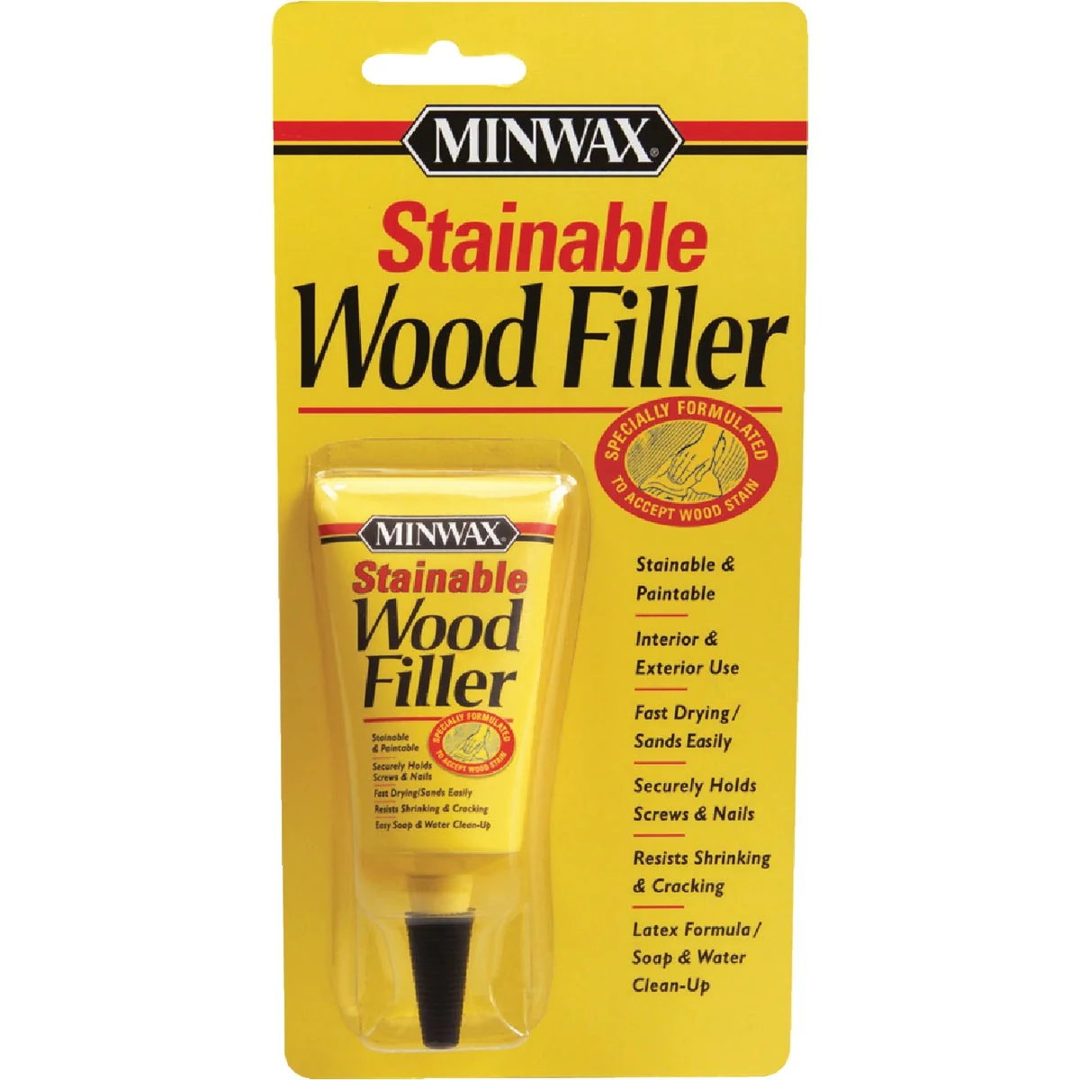 Carefully Designed Minwax Natural 1 Oz. Wood Filler High-End