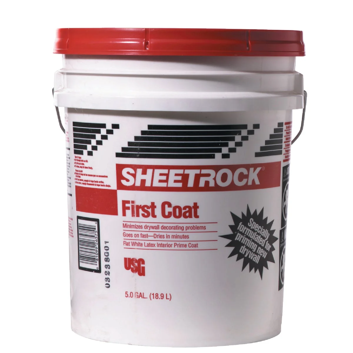 Optimized Sheetrock First Coat Drywall Primer 5 Gal. Environmentally Friendly