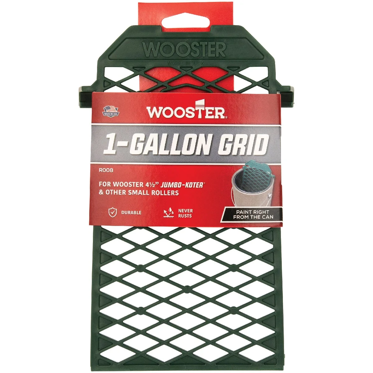 Certified Wooster Gallon Poly Paint Roller Grid Reusable