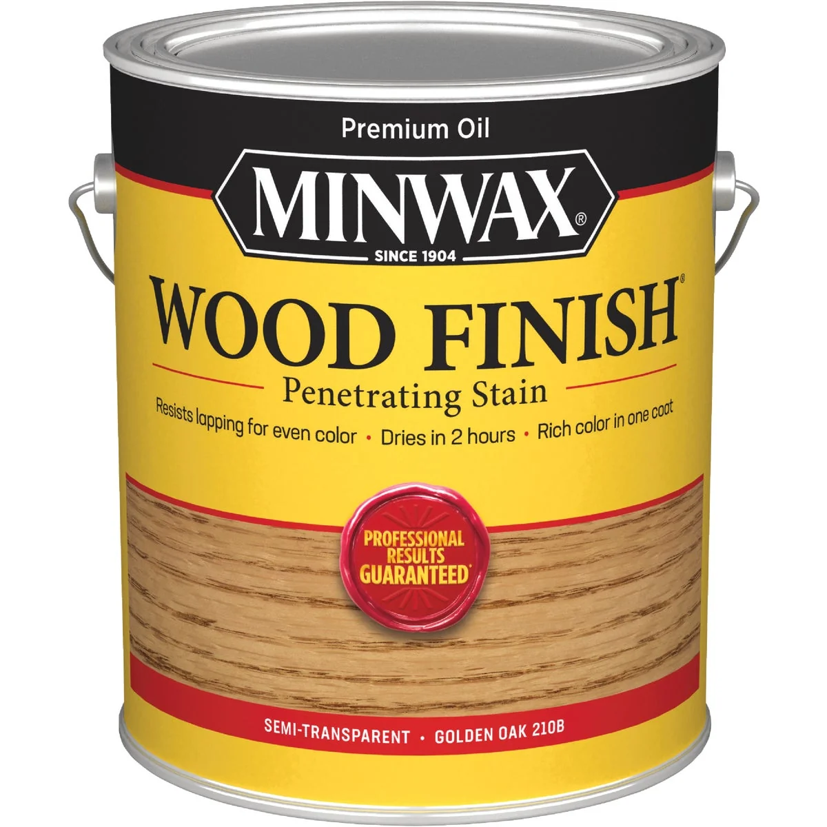 Authentic Minwax Wood Finish Penetrating Stain Golden Oak 1 Gal. Certified