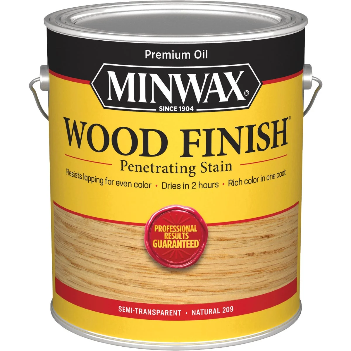 Effective Minwax Wood Finish Penetrating Stain Natural 1 Gal. Prestigious