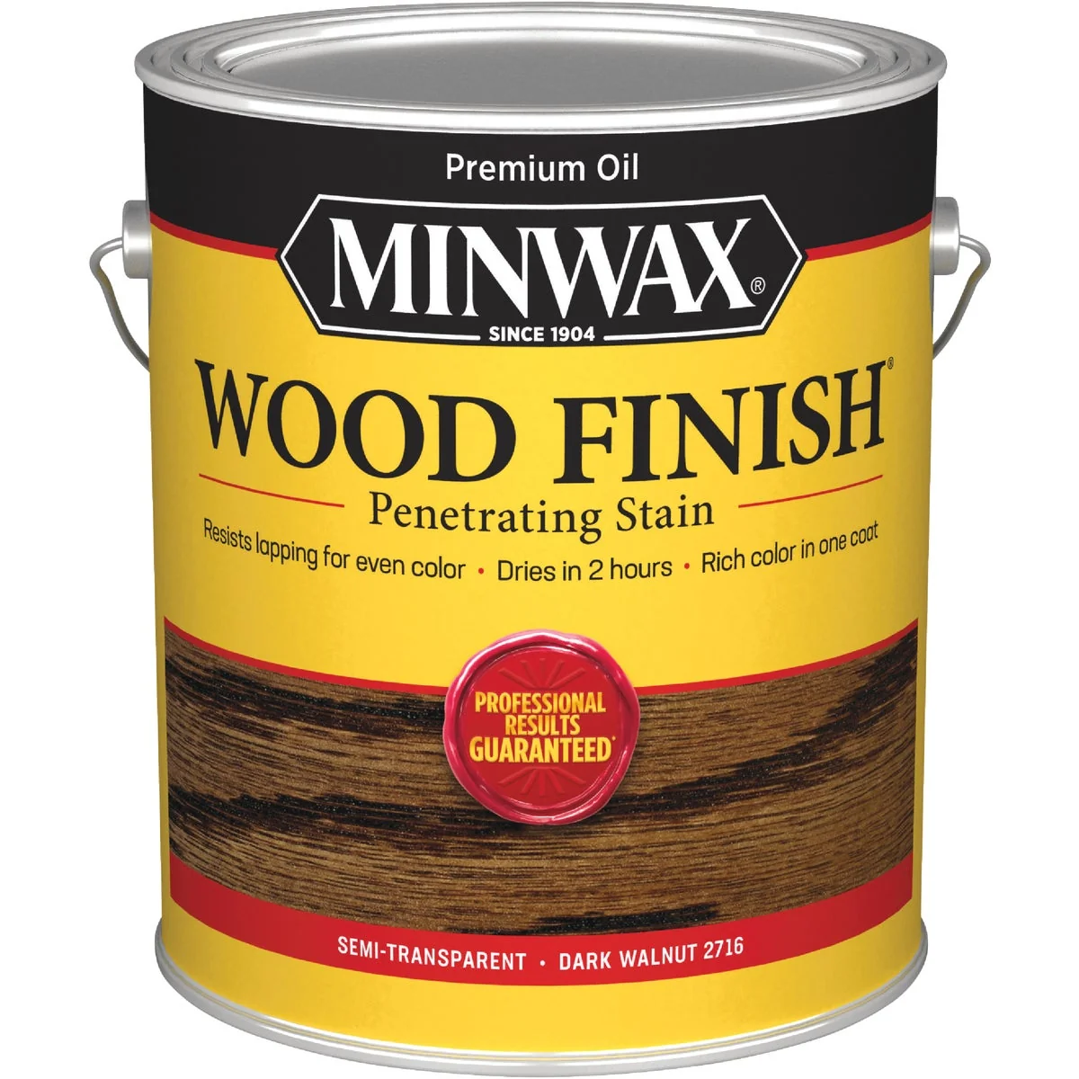 Functional Minwax Wood Finish Penetrating Stain Dark Walnut 1 Gal. Efficient