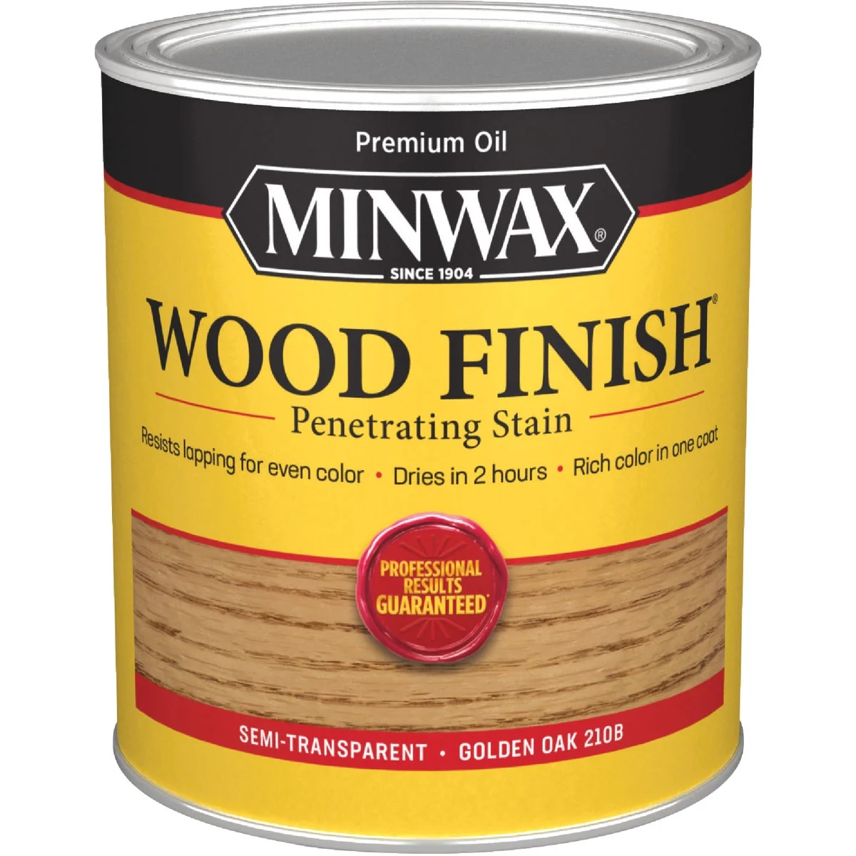 Elite Minwax Wood Finish Penetrating Stain Golden Oak 1 Qt. Casual