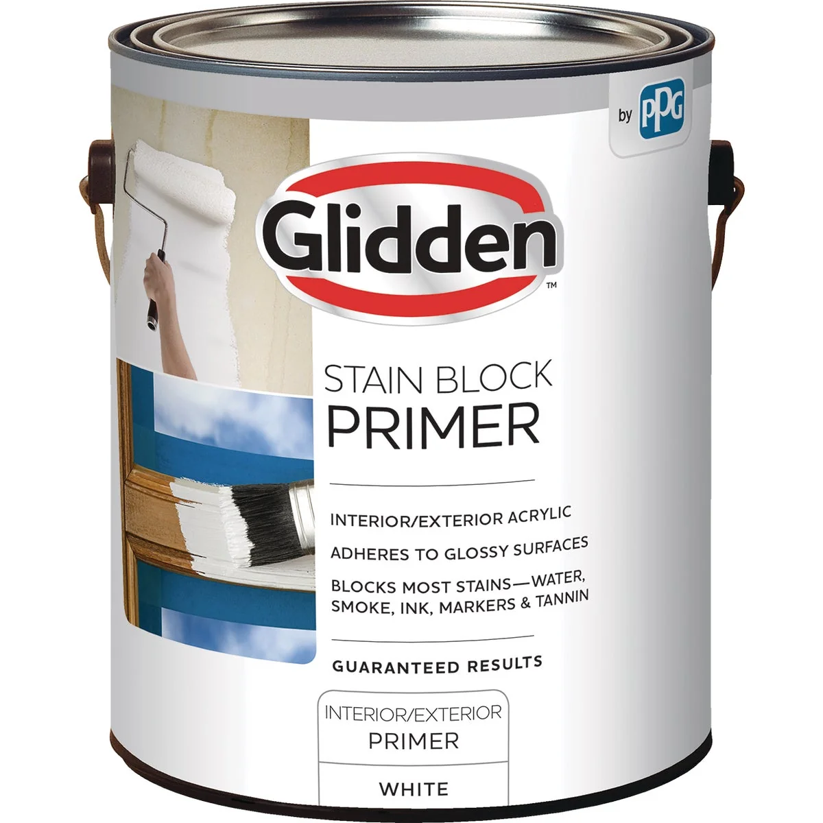 Recyclable Glidden Stain Block Primer Interior Exterior Primer 1 Gallon Proven