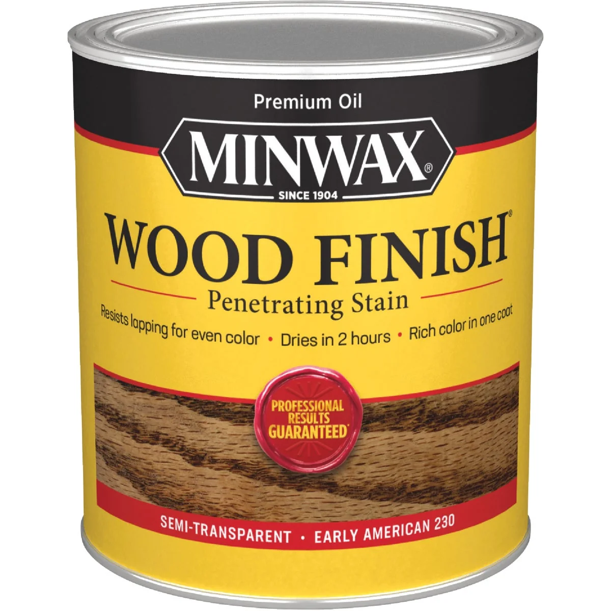 High-End Minwax Wood Finish Penetrating Stain Early American 1 Qt. Functional