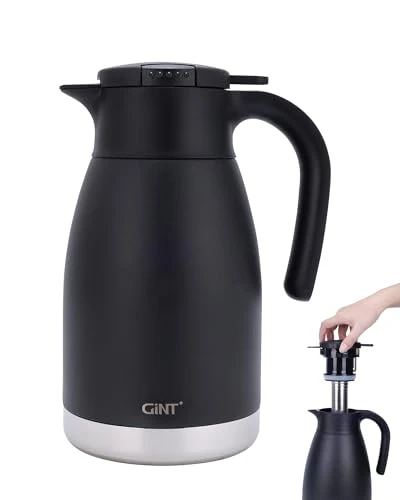 Soft 51oz Thermal Coffee Carafe with Infuser Reusable