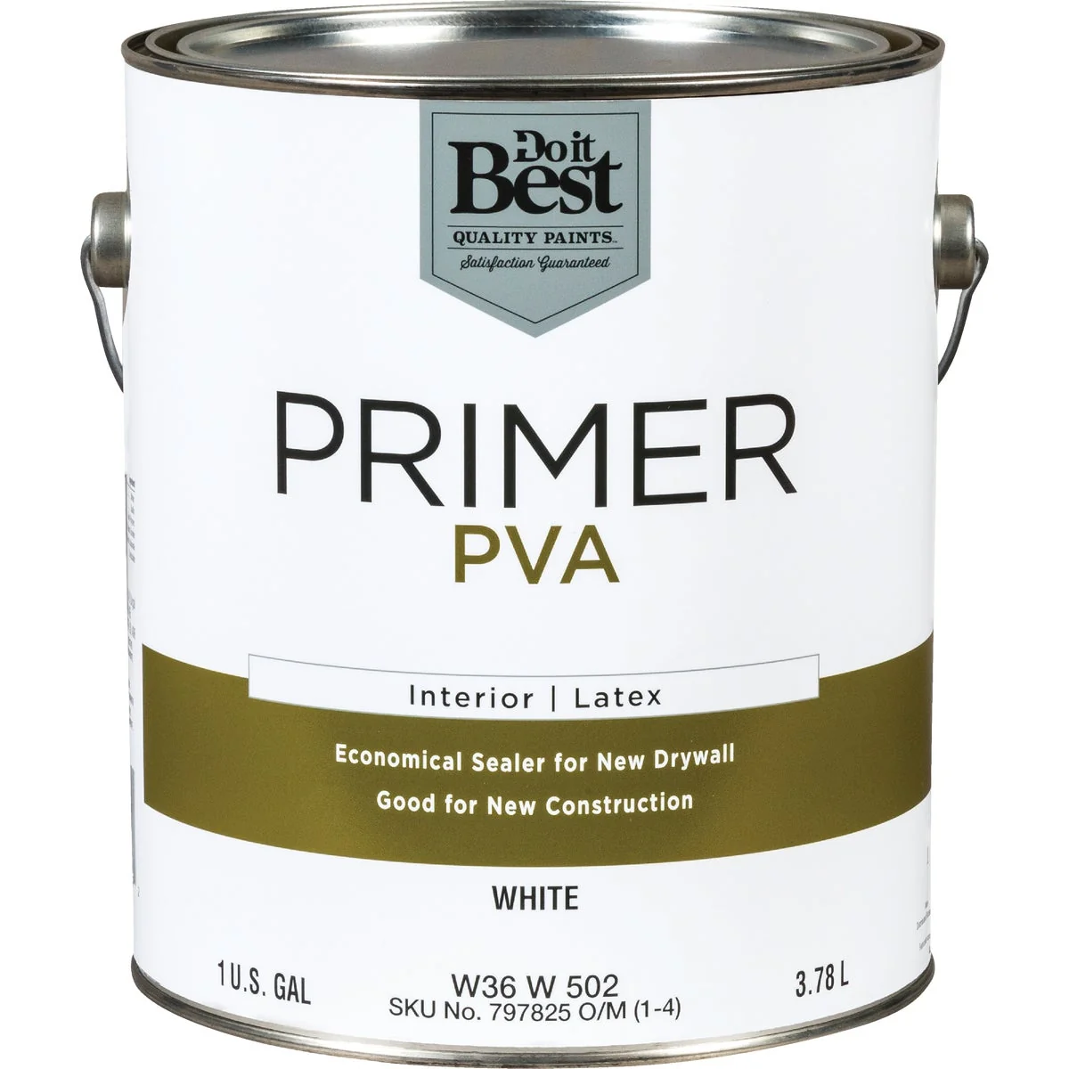 Expertly Made Do it PVA Interior Latex Drywall Primer White 1 Gal. Effective