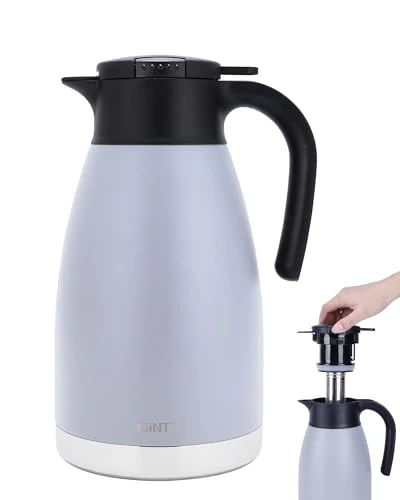 Effective 74oz Large Thermal Coffee Carafe with Infuser Refined