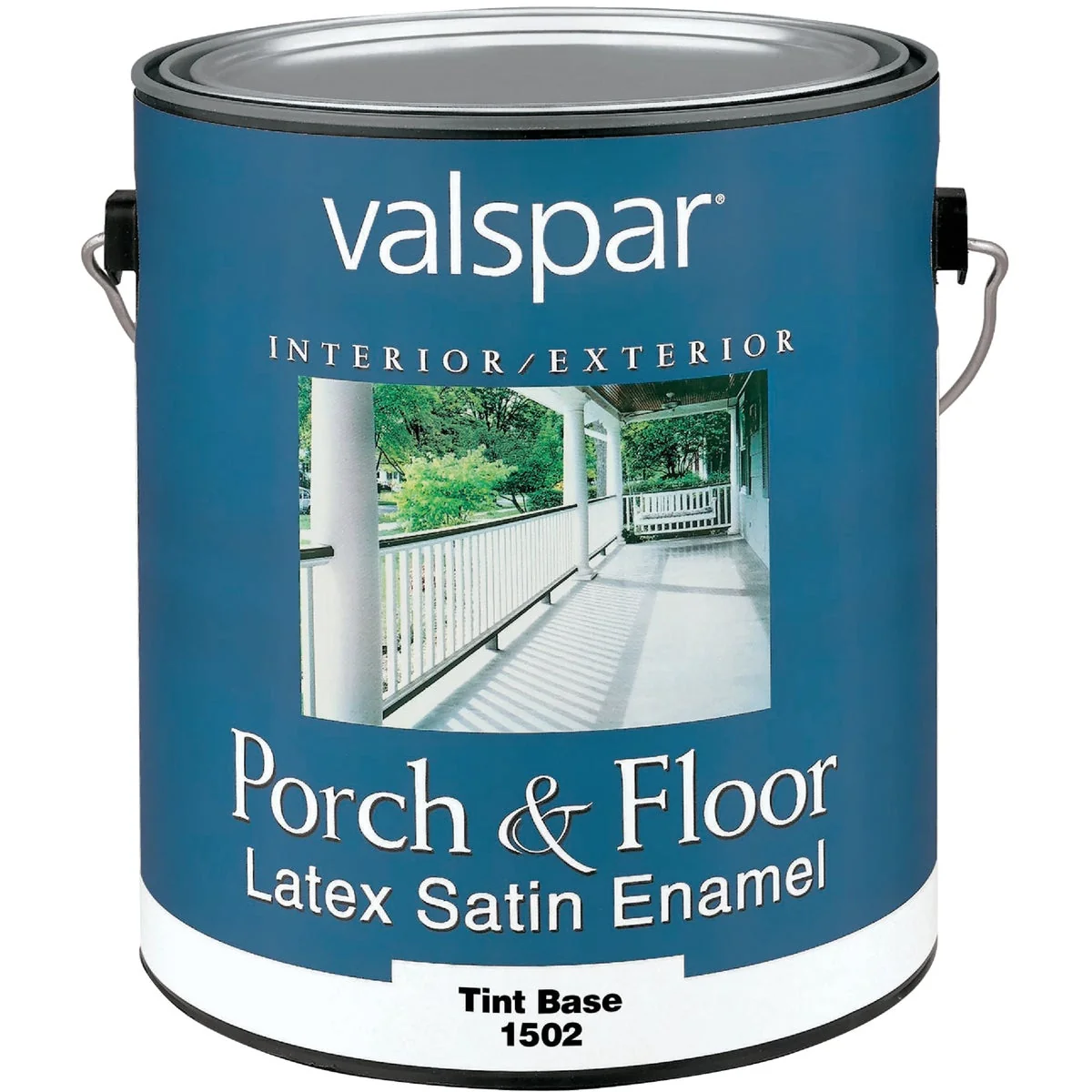 Versatile Valspar 1 Gal. Tint Base Self Priming Latex Satin Porch Floor Enamel Powerful