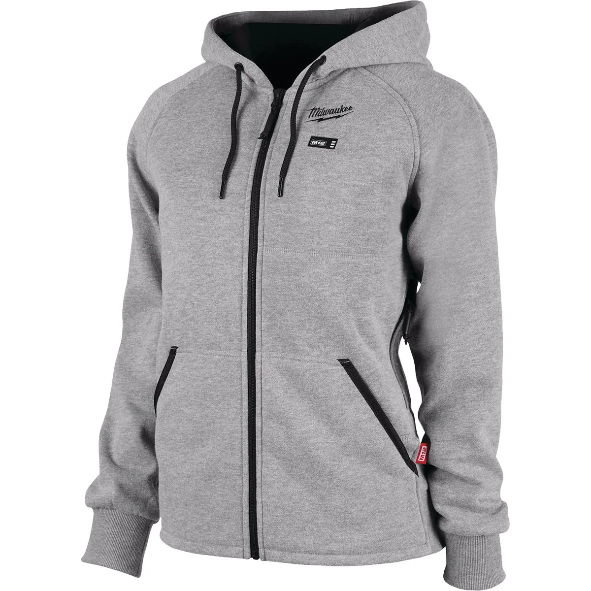 Luxury Milwaukee M12 Women’s Medium Gray Cordless Heated Hoodie Premium