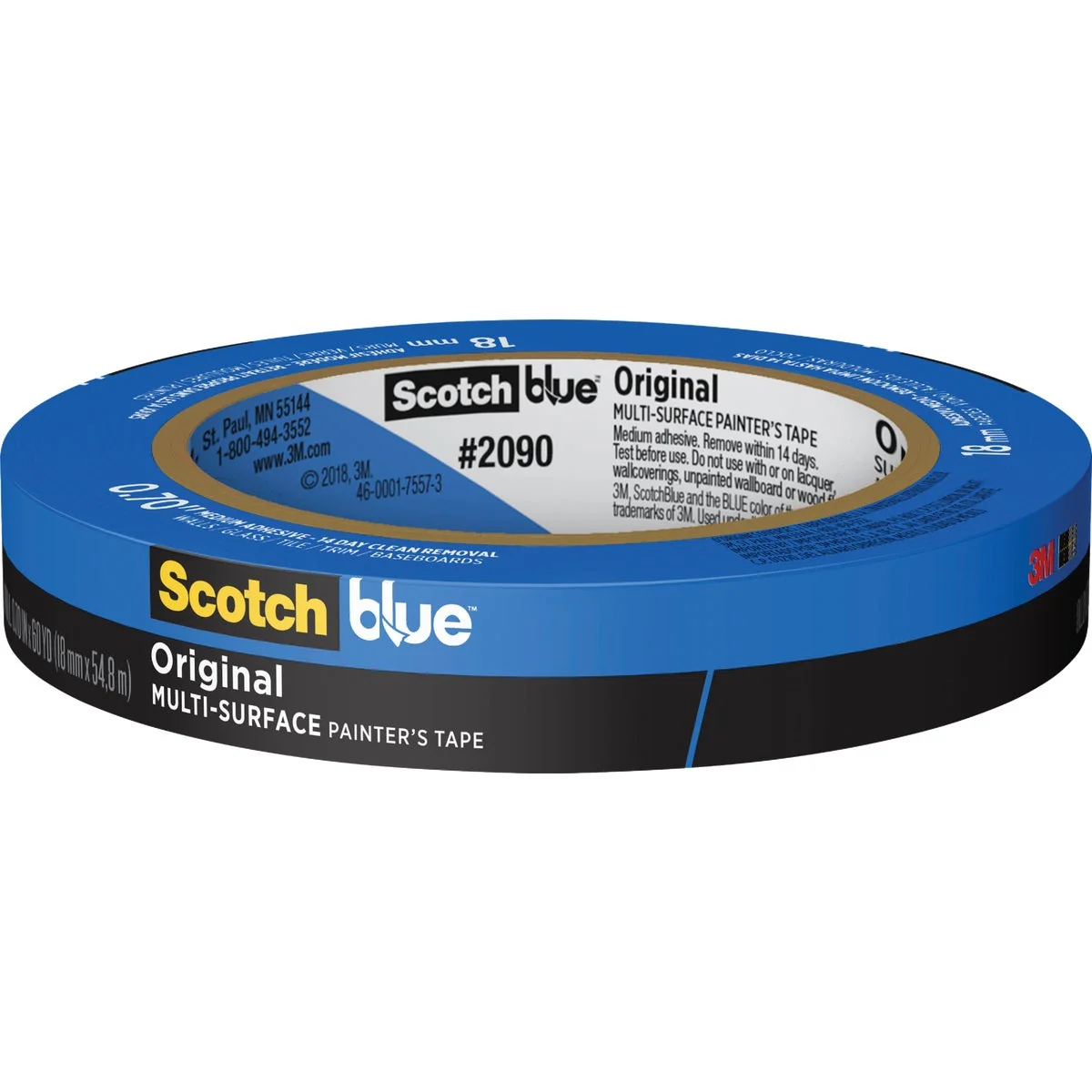 Original Design 3M Scotch Blue 0.70 In. x 60 Yd. Painter’s Tape Proven