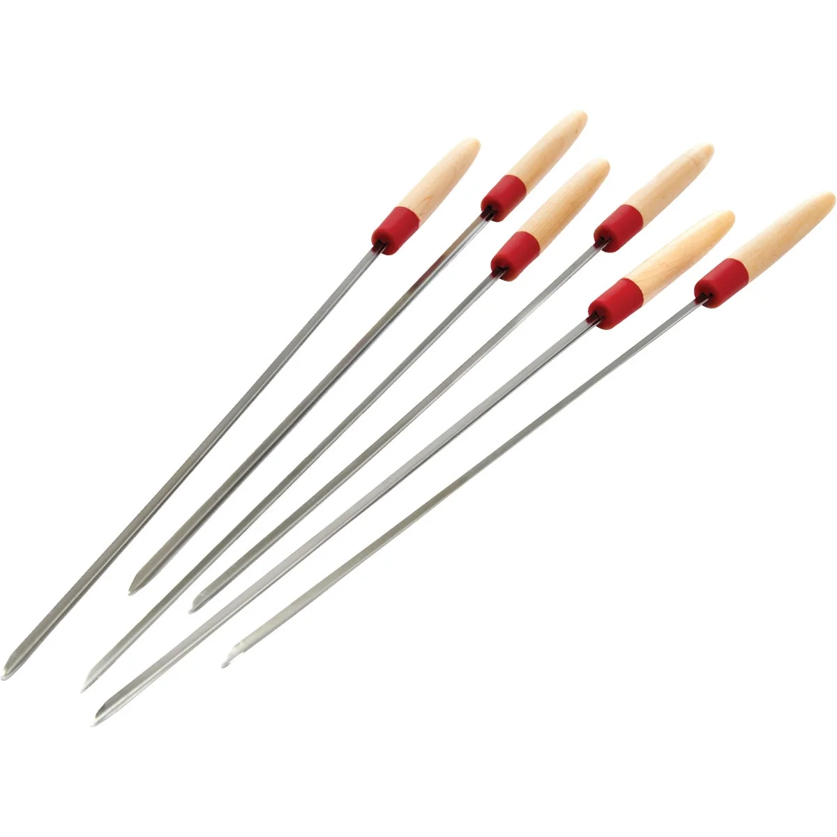 Top-Quality GrillPro 22 In. Stainless Steel Skewer 6-Pack Optimized