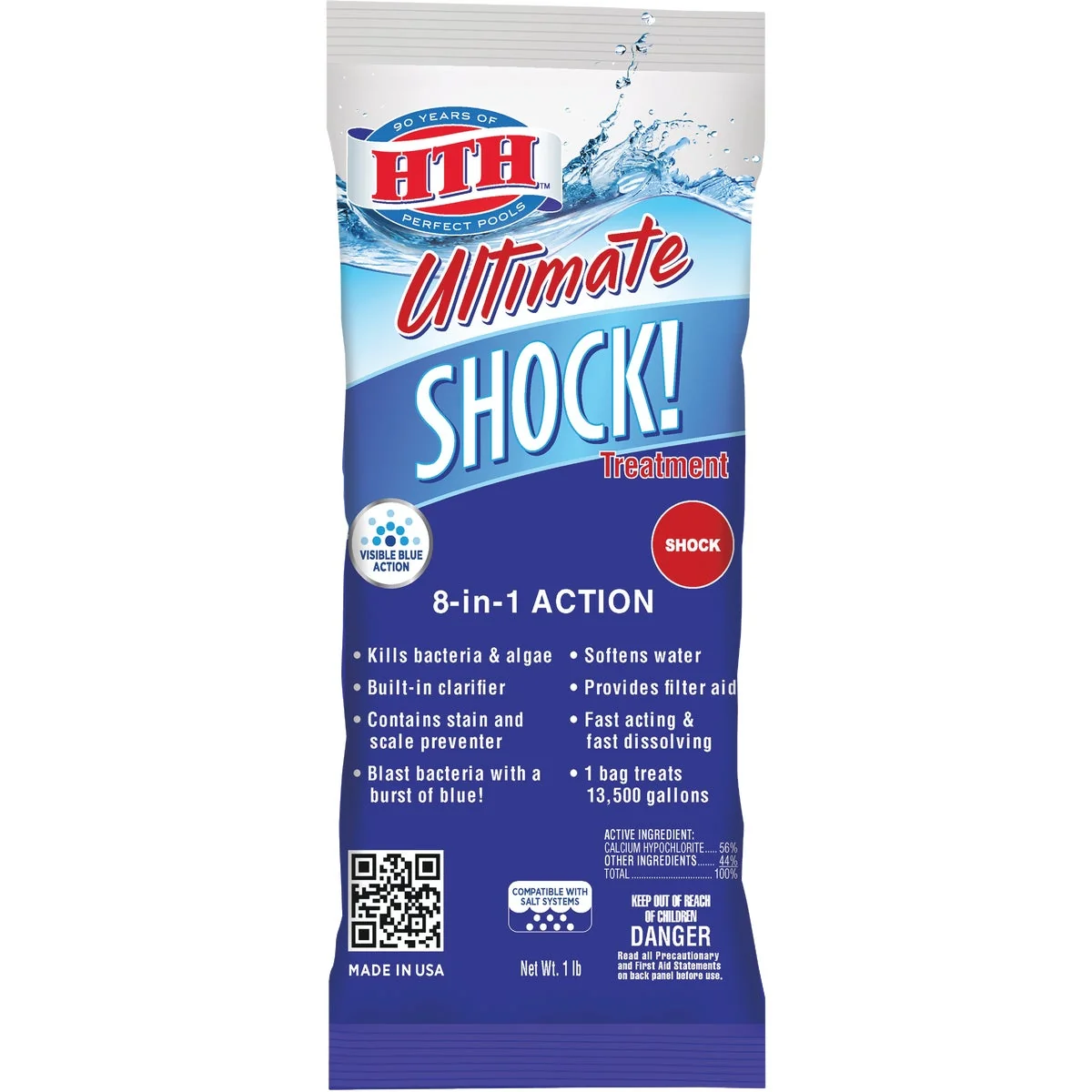 Exclusive HTH 1 Lb. 7-in-1 Shock Granule Detailed