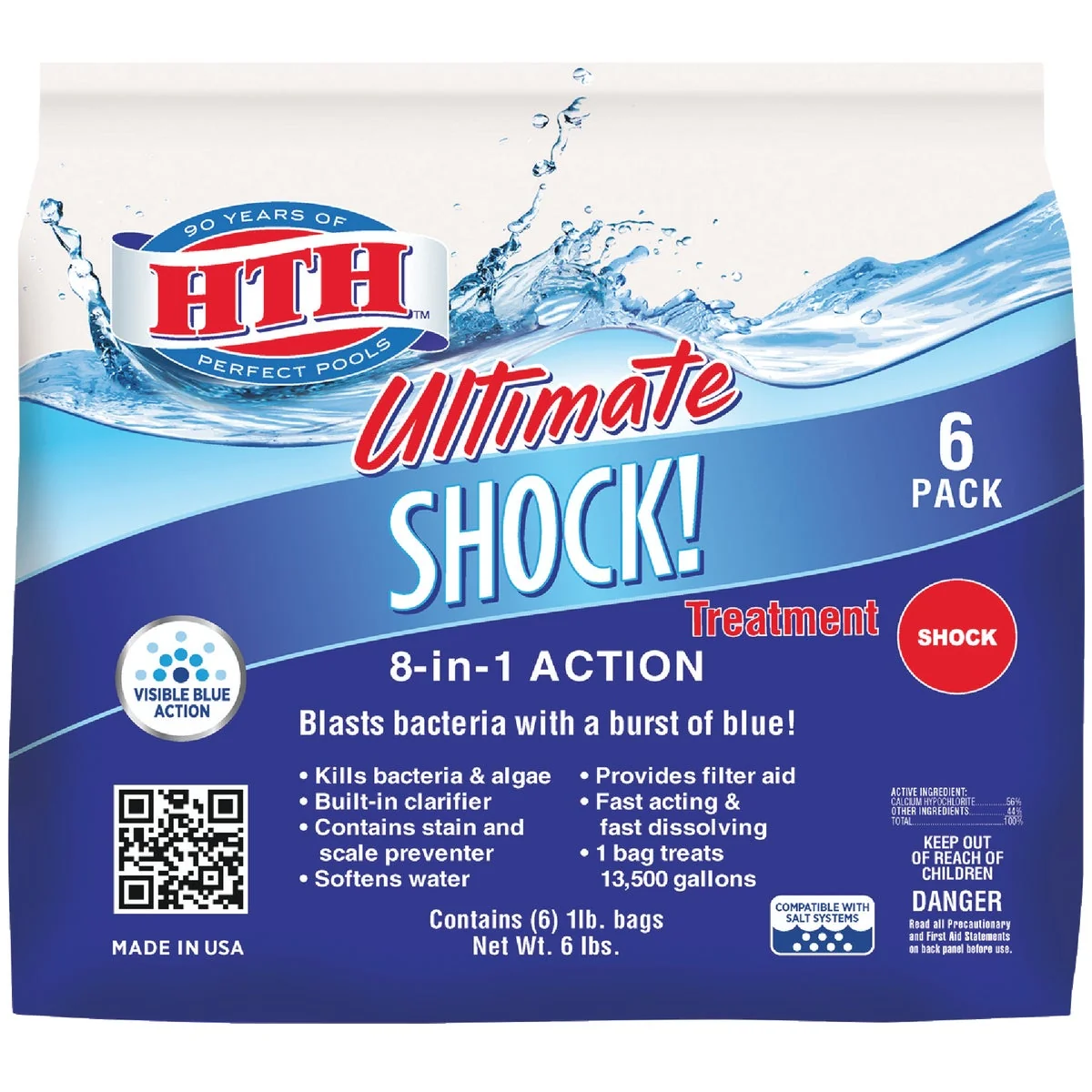 Fast HTH 1 Lb. 7-in-1 Shock Granule 6-Pack Secure