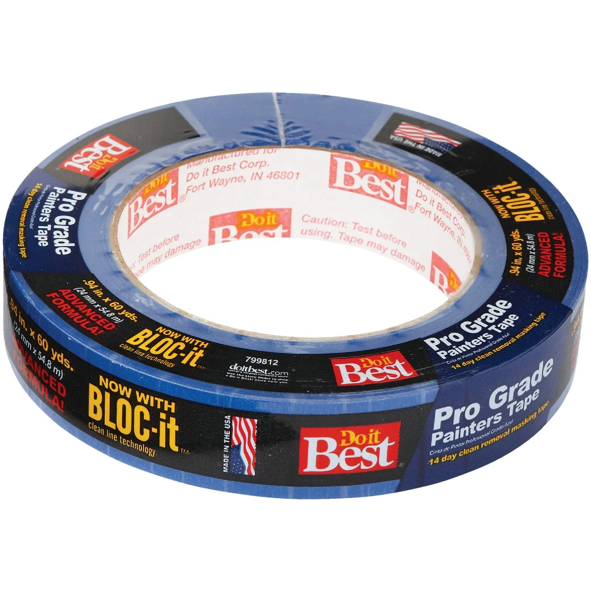 Fine Do it Pro Grade 0.94 In. x 60 Yd. Blue Painter’s Masking Tape Fashionable
