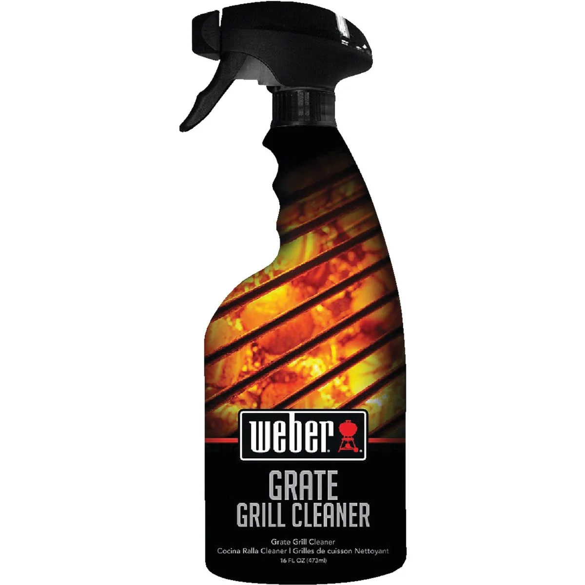 Lightweight Weber 16 Oz. Grate Barbeque Grill Cleaner Minimalist