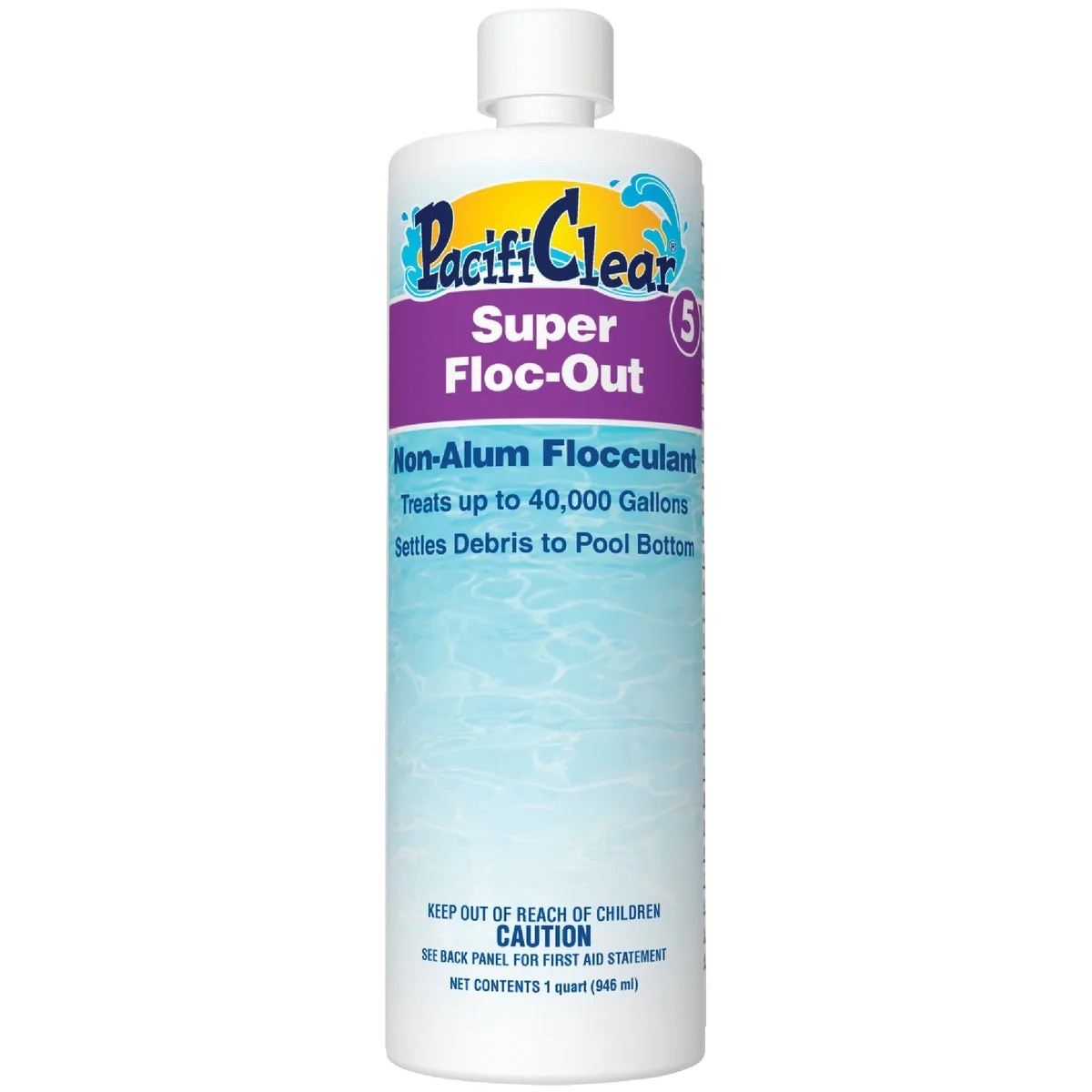Sophisticated PacifiClear Super Floc Out 1 Qt. Liquid Clarifier Minimalist