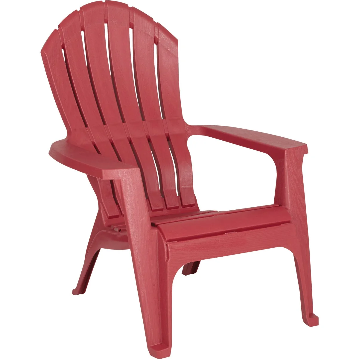 Fine Crafted Adams Comfort Merlot Resin Adirondack Chair Comfortable