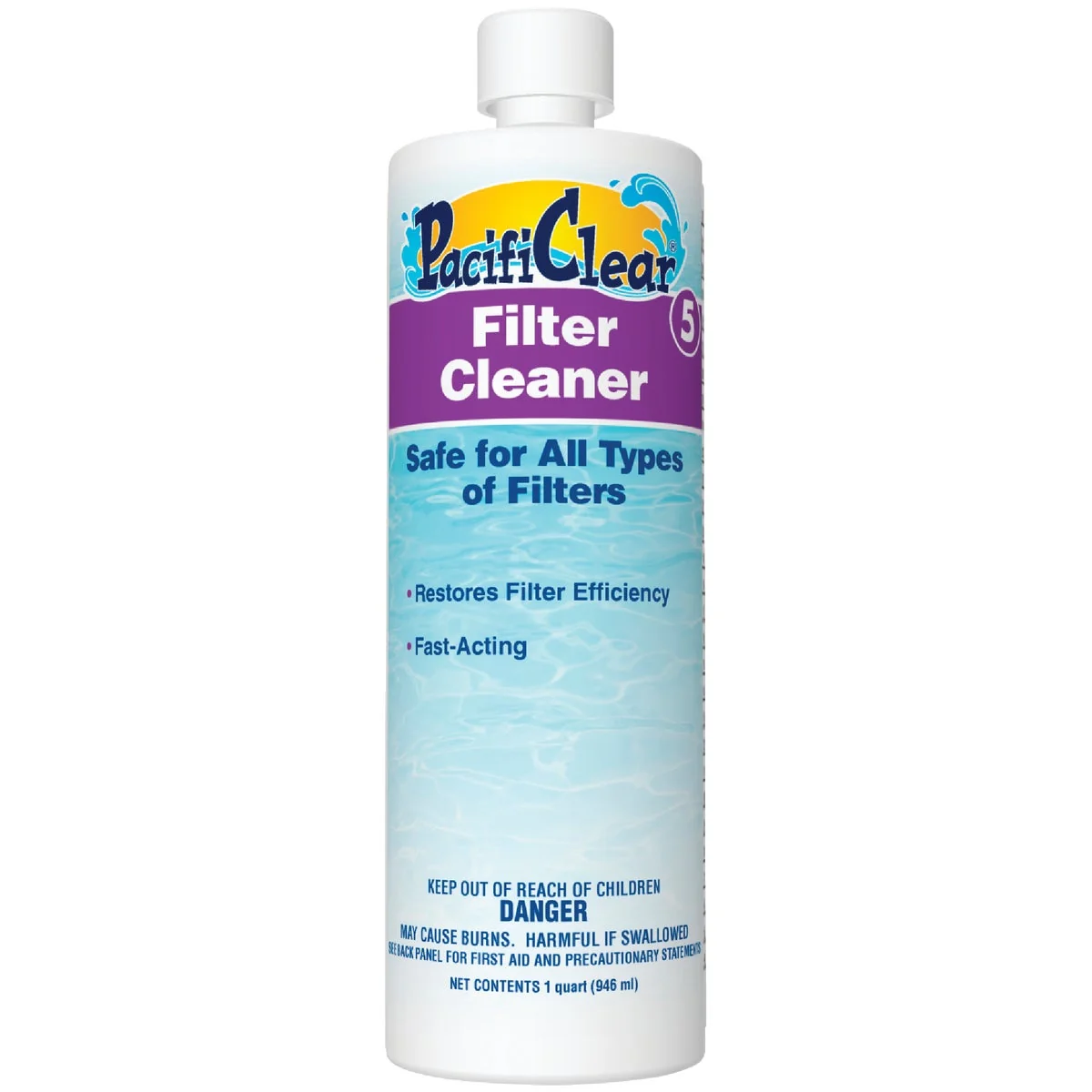 Dependable PacifiClear 1 Qt. Liquid Filter Cleaner Durable