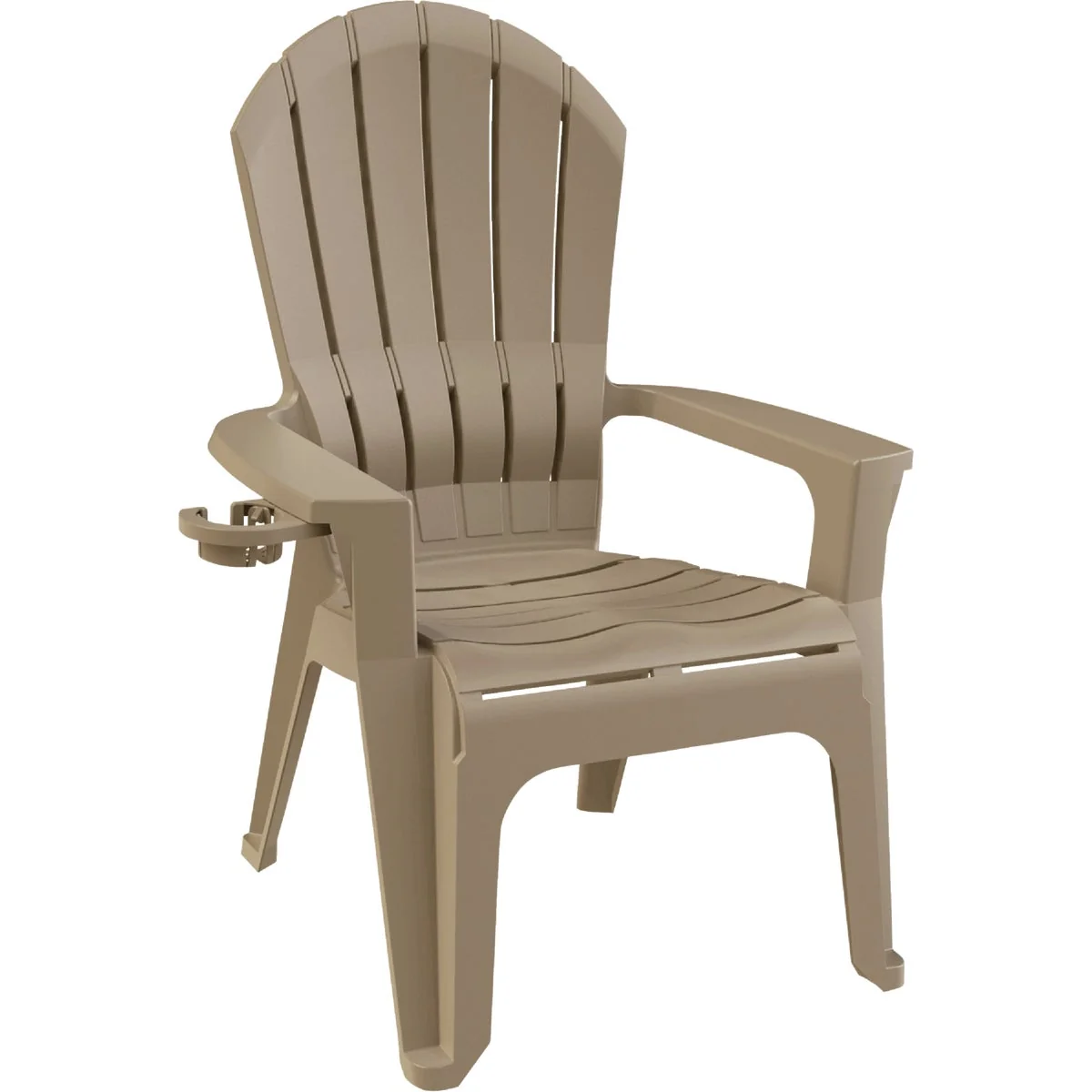 Stylish Adams Big Easy Portobello Resin Adirondack Chair Recyclable