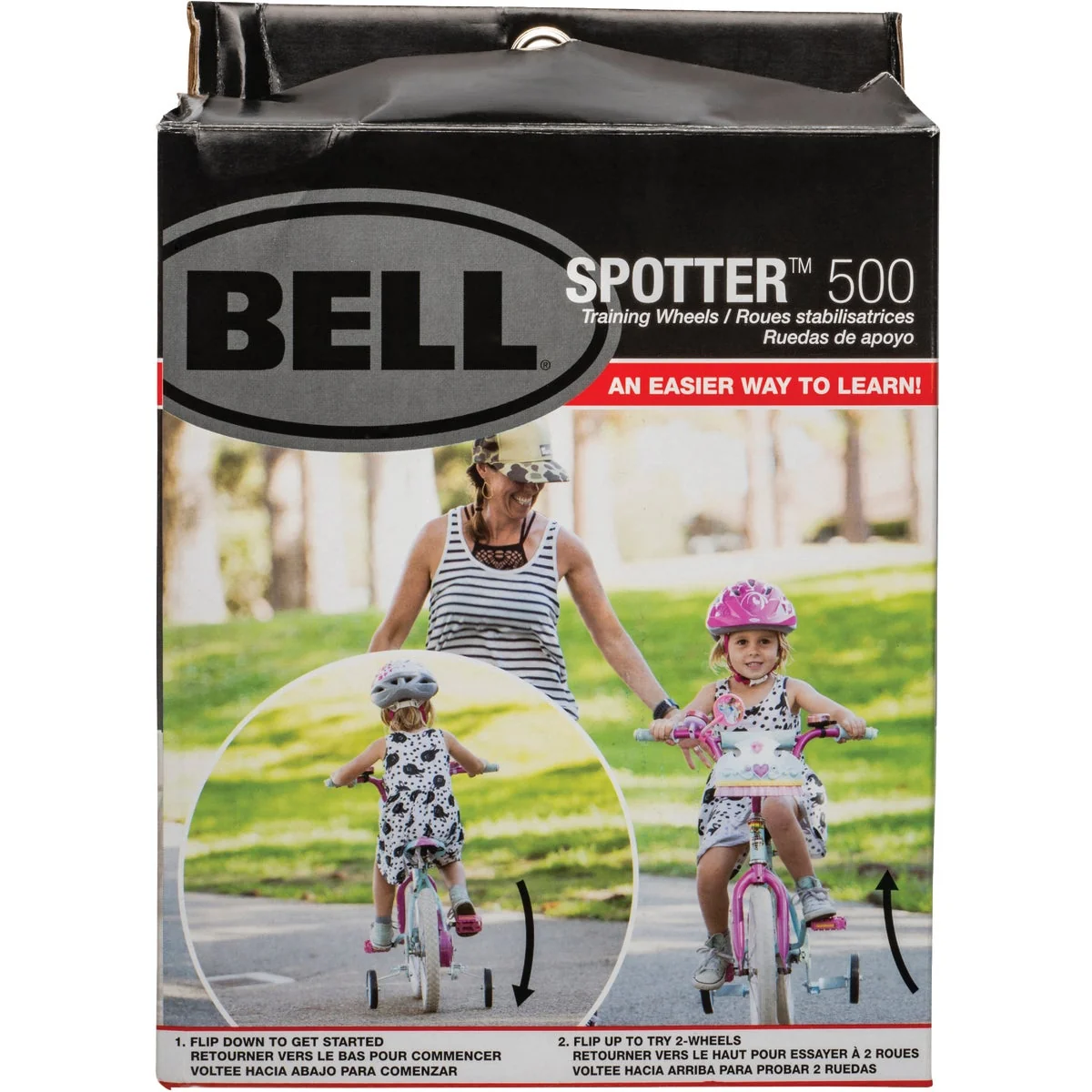 Recyclable Bell Sports EZ 12 In. to 20 In. White Training Wheels Casual