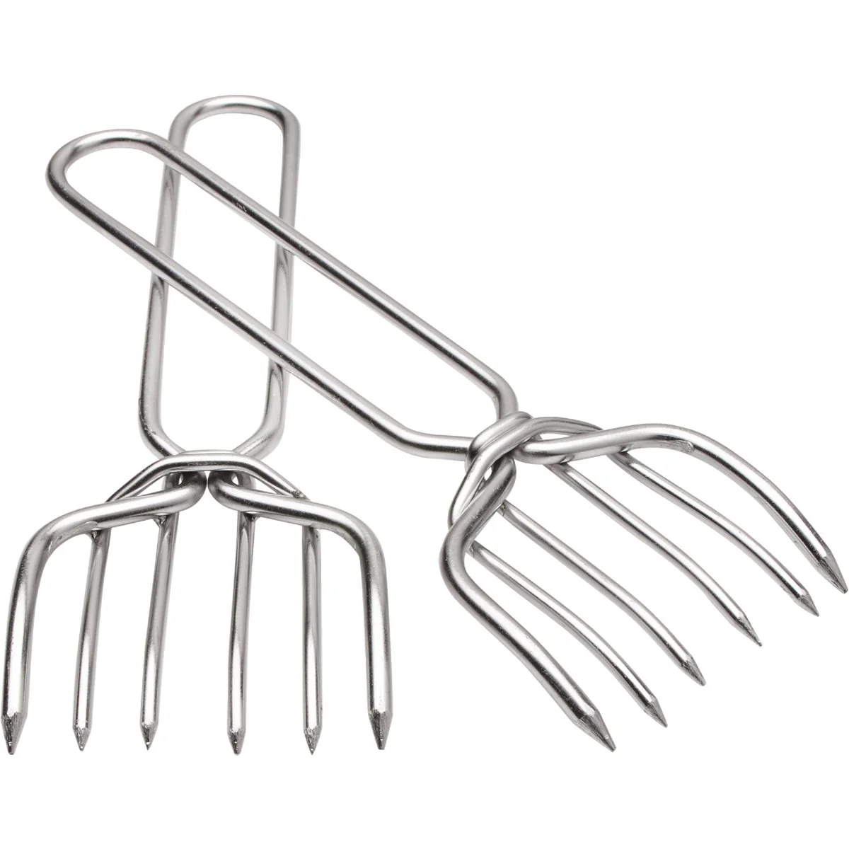 Natural GrillPro Stainless Steel BBQ Shredding Fork Comfortable