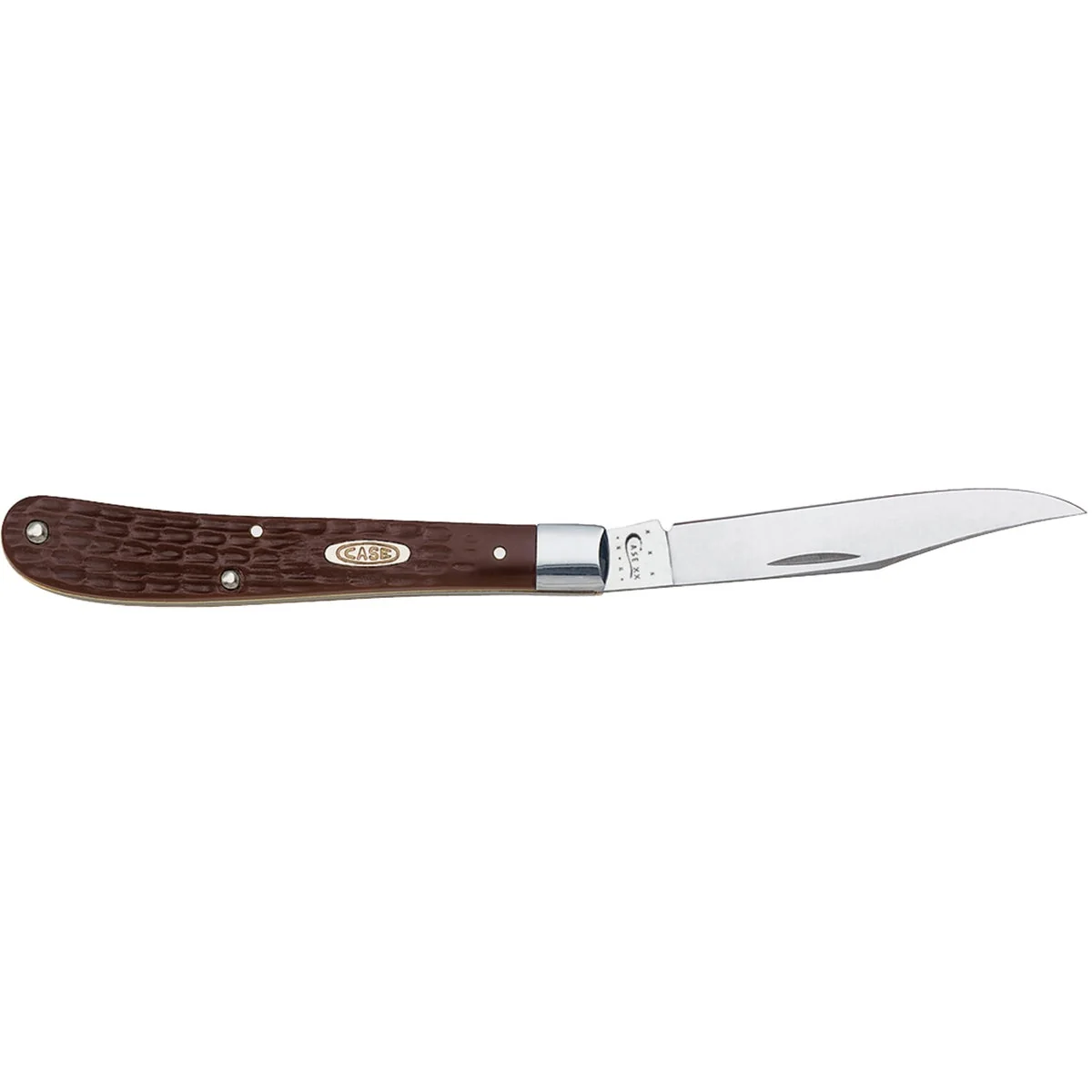 First-Class Case Trapper 1-Blade 4-1 8 In. Pocket Knife Clean