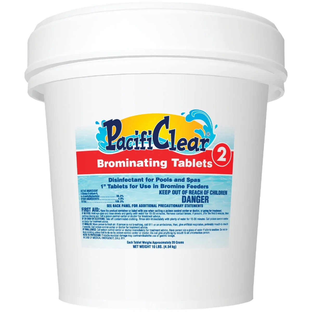 Elegant PacifiClear 10 Lb. Bromine Tablet Top-Quality