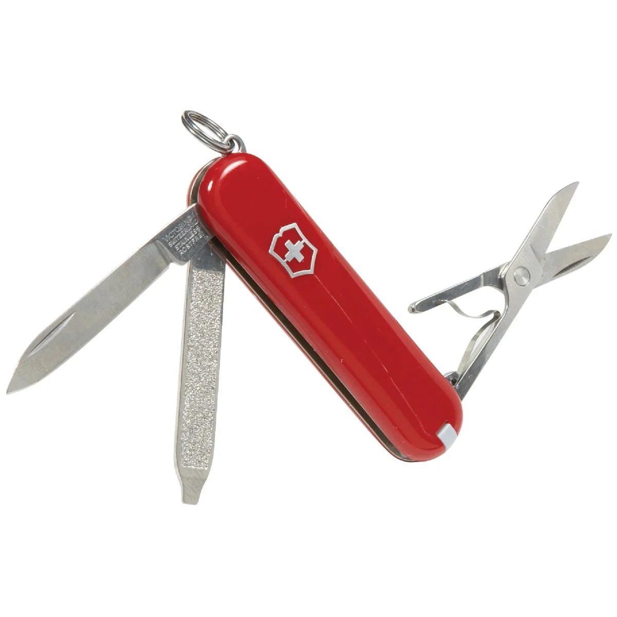 Durable Victorinox Classic 7-Function 2-1 4 In. Red Swiss Army Knife Exceptional