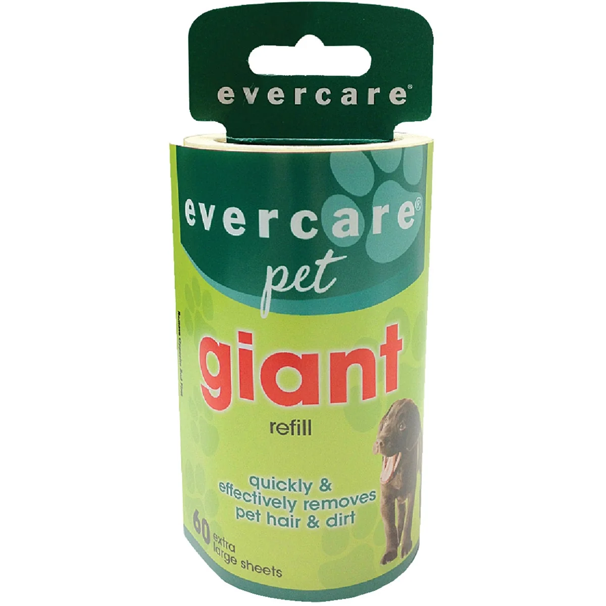 Safe Evercare Pet 36.4 Ft. x 4.6 In. Giant Refill Roll Pet Hair Remover Fine Crafted