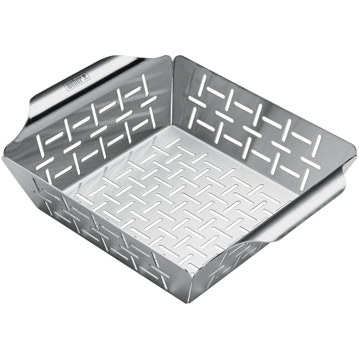 Durable Weber Style 7.5 In. W. x 2.38 In. H. x 9.5 In. L. Stainless Steel Vegetable Basket Reliable