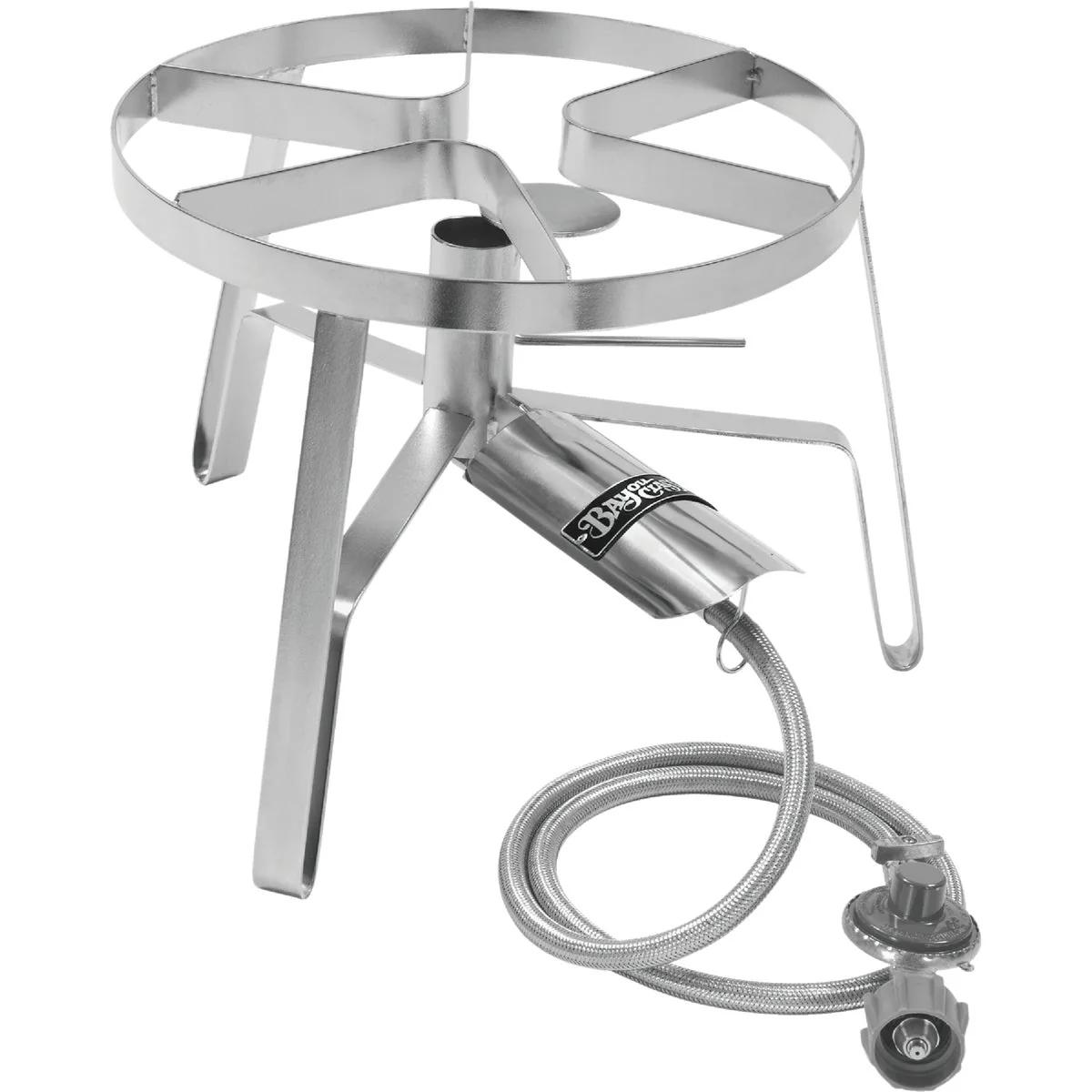 Functional Bayou Classic 60 000 BTU Propane Gas Single Jet Stainless Steel Outdoor Cooker User-Friendly