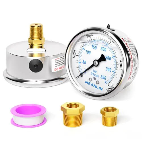 Top-Quality 0 5000Psi Stainless Steel 1 Official