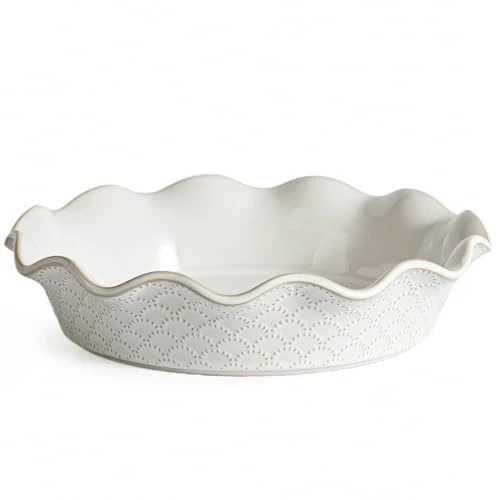 Authentic Ceramic Deep Pie Pan for Baking Specialty