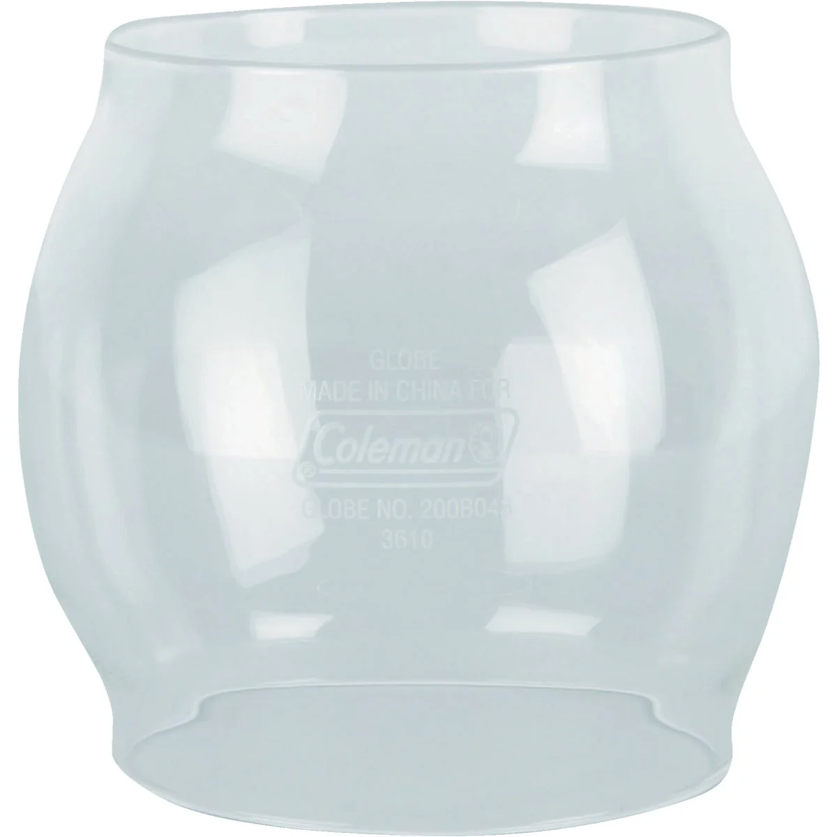 Consistent Coleman 4-3 16 In. H. x 3-1 2 In. Dia. Bulge Lantern Globe Luxury