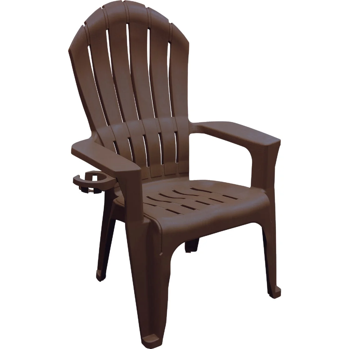 Unique Adams Big Easy Earth Brown Resin Adirondack Chair Reliable