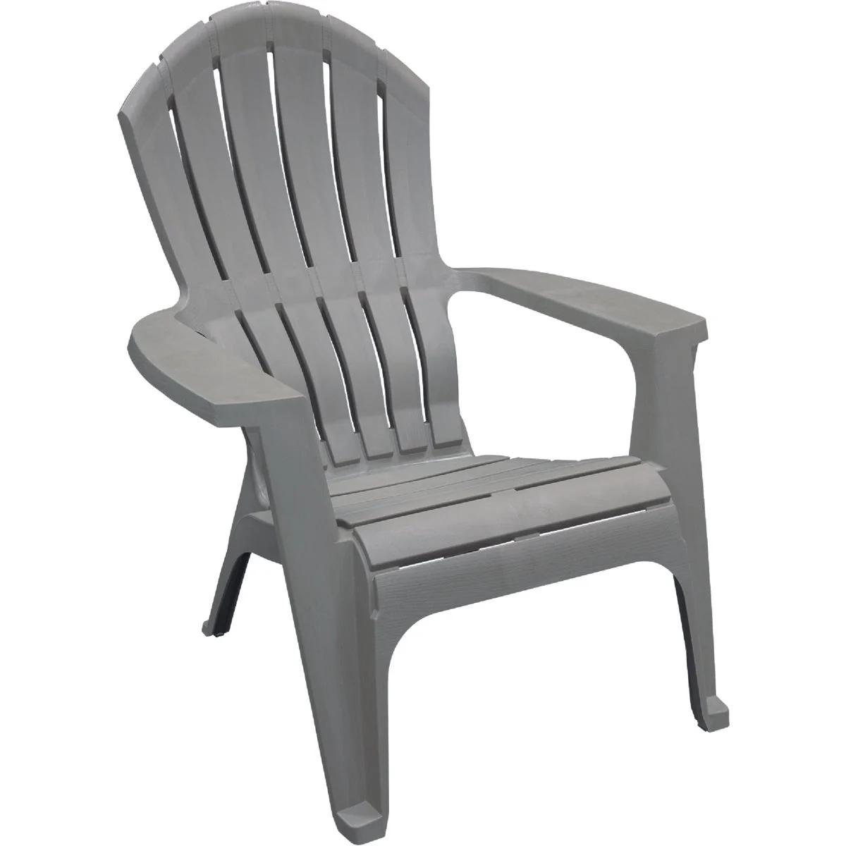 Practical Adams Comfort Gray Resin Adirondack Chair Safe